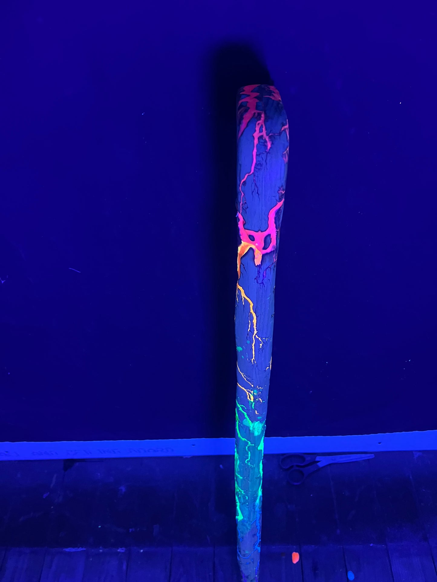 33” Blazin’ Octo Walking Stick/Cane