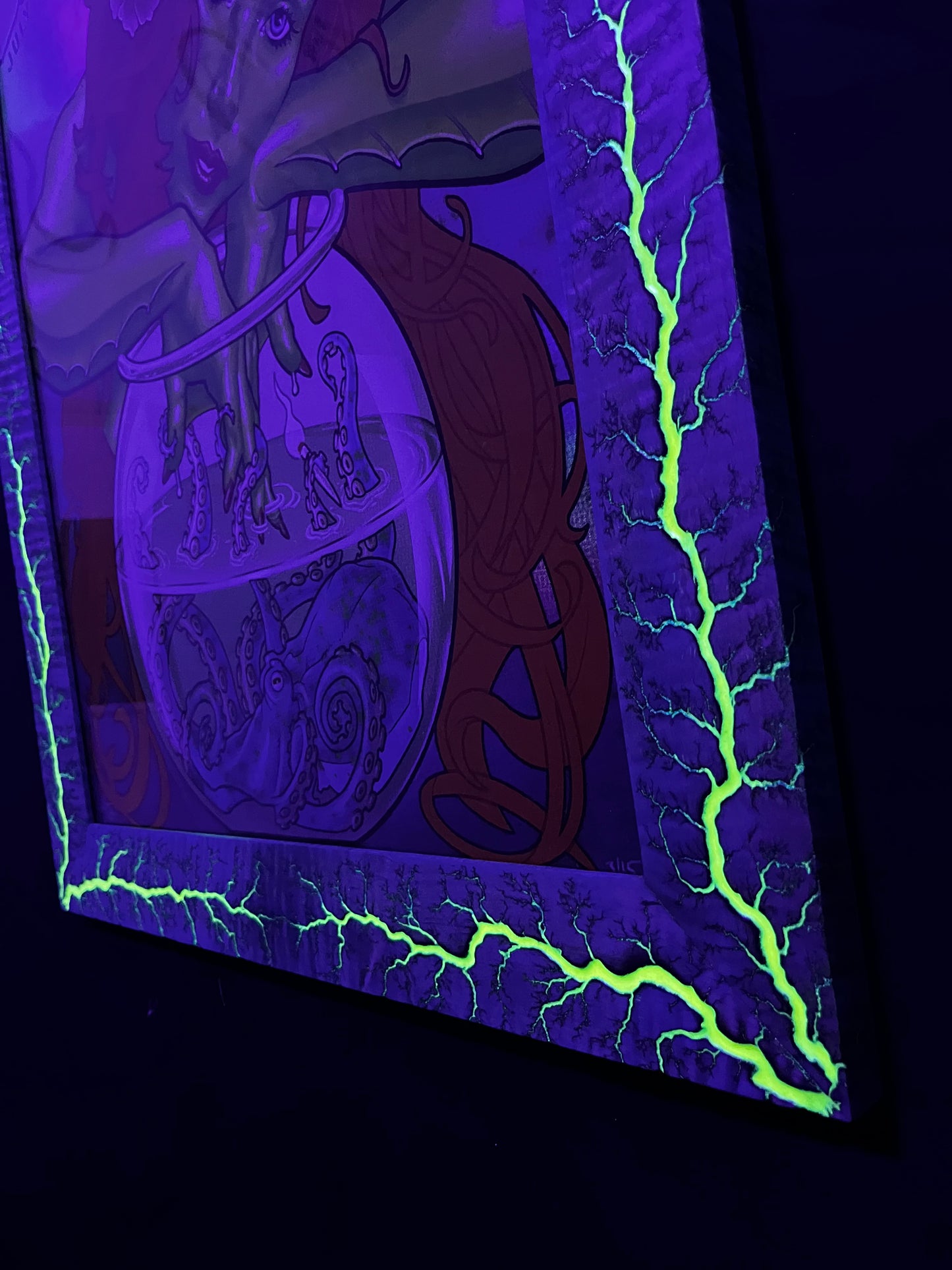 18x24 Blazin’ Curly Maple