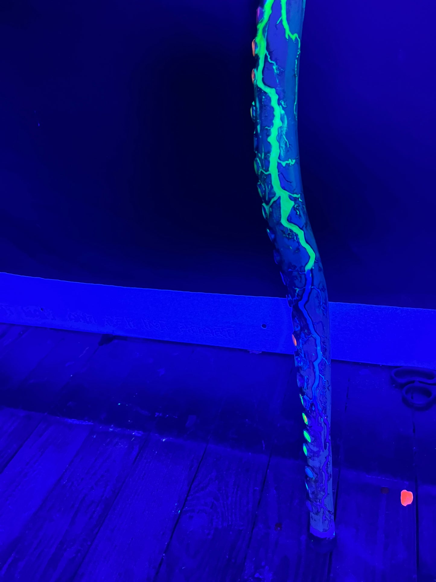 33” Blazin’ Octo Walking Stick/Cane