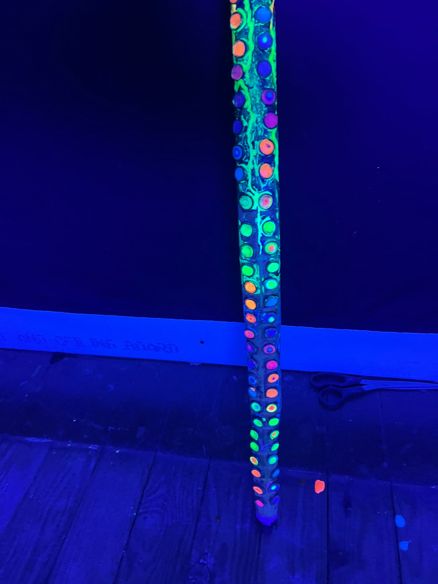 33” Blazin’ Octo Walking Stick/Cane