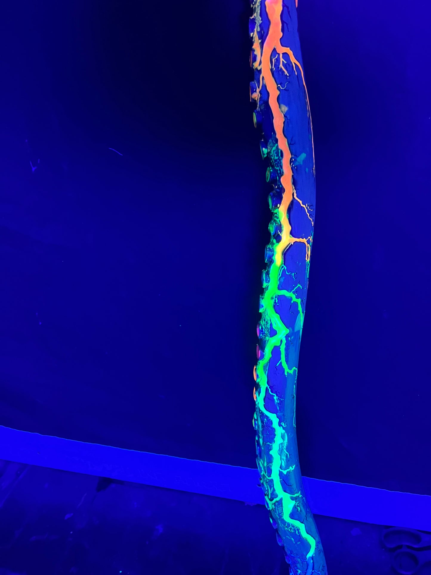 33” Blazin’ Octo Walking Stick/Cane