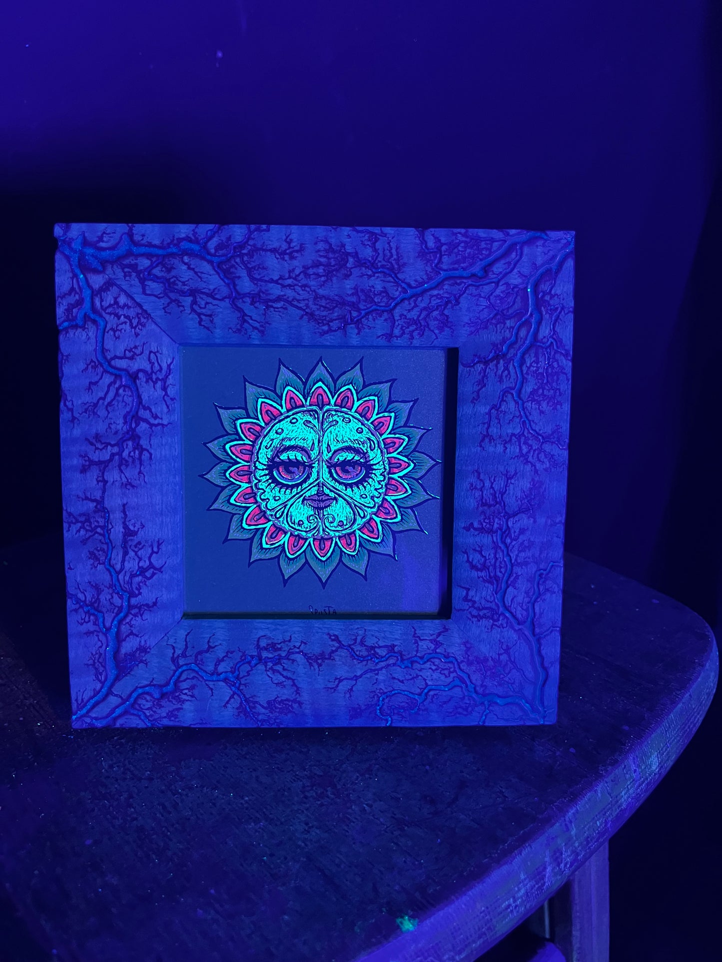 4x4 Custom Maple Frame(we will contact you for color choices)