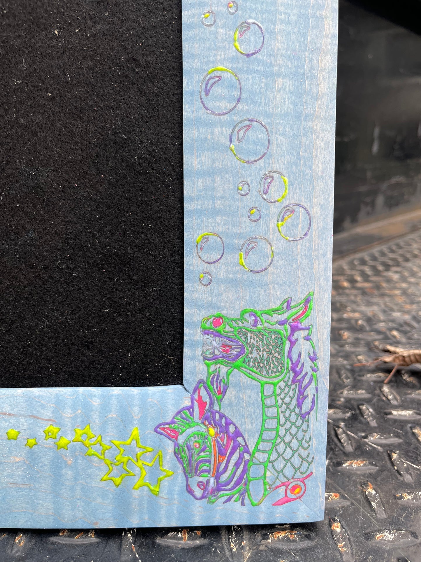 Carousel of Magic 8x12 Pinboard(Art &Design by Jessie Rules)