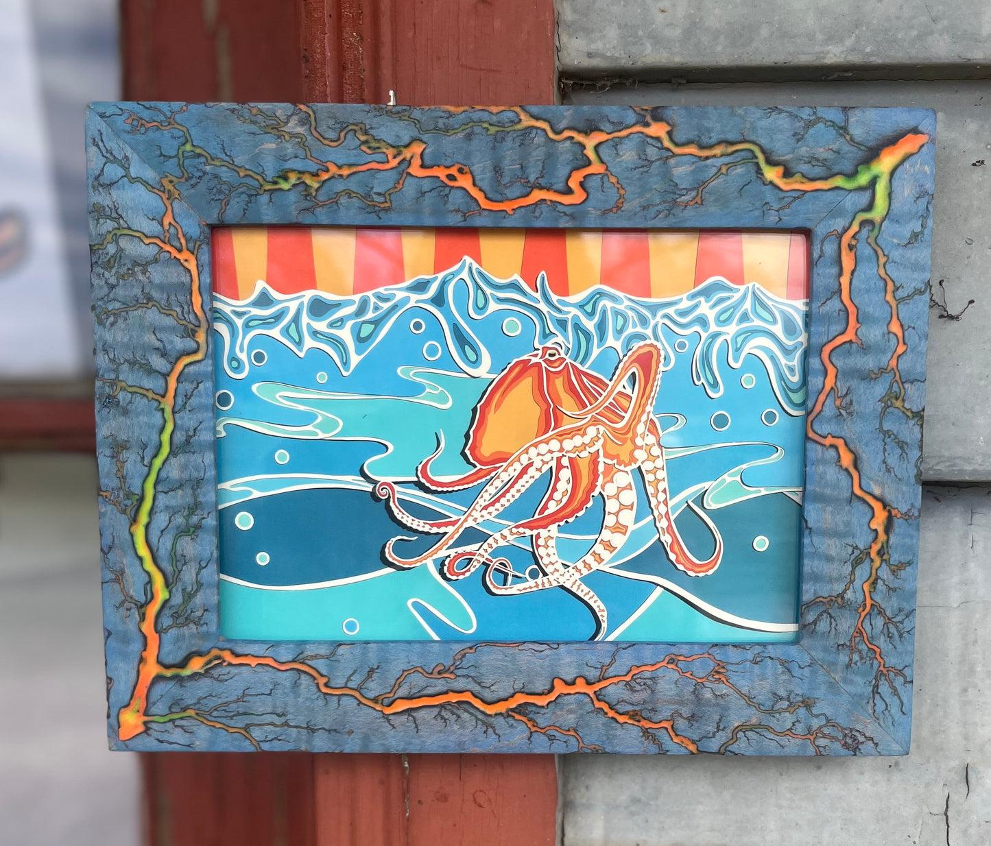 5x7 Custom Maple Frame(we will contact you for color choices)