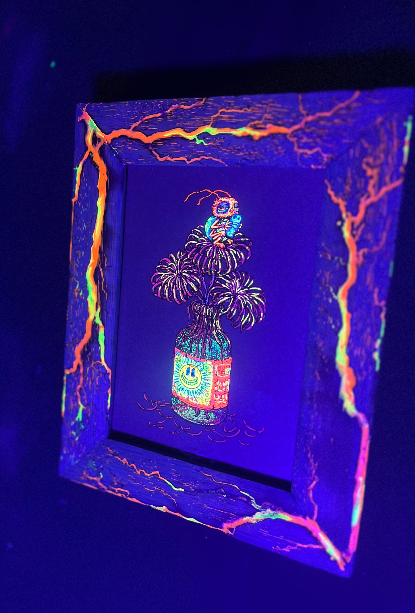 Blazin’ Spusta 5x7White Limba Frame