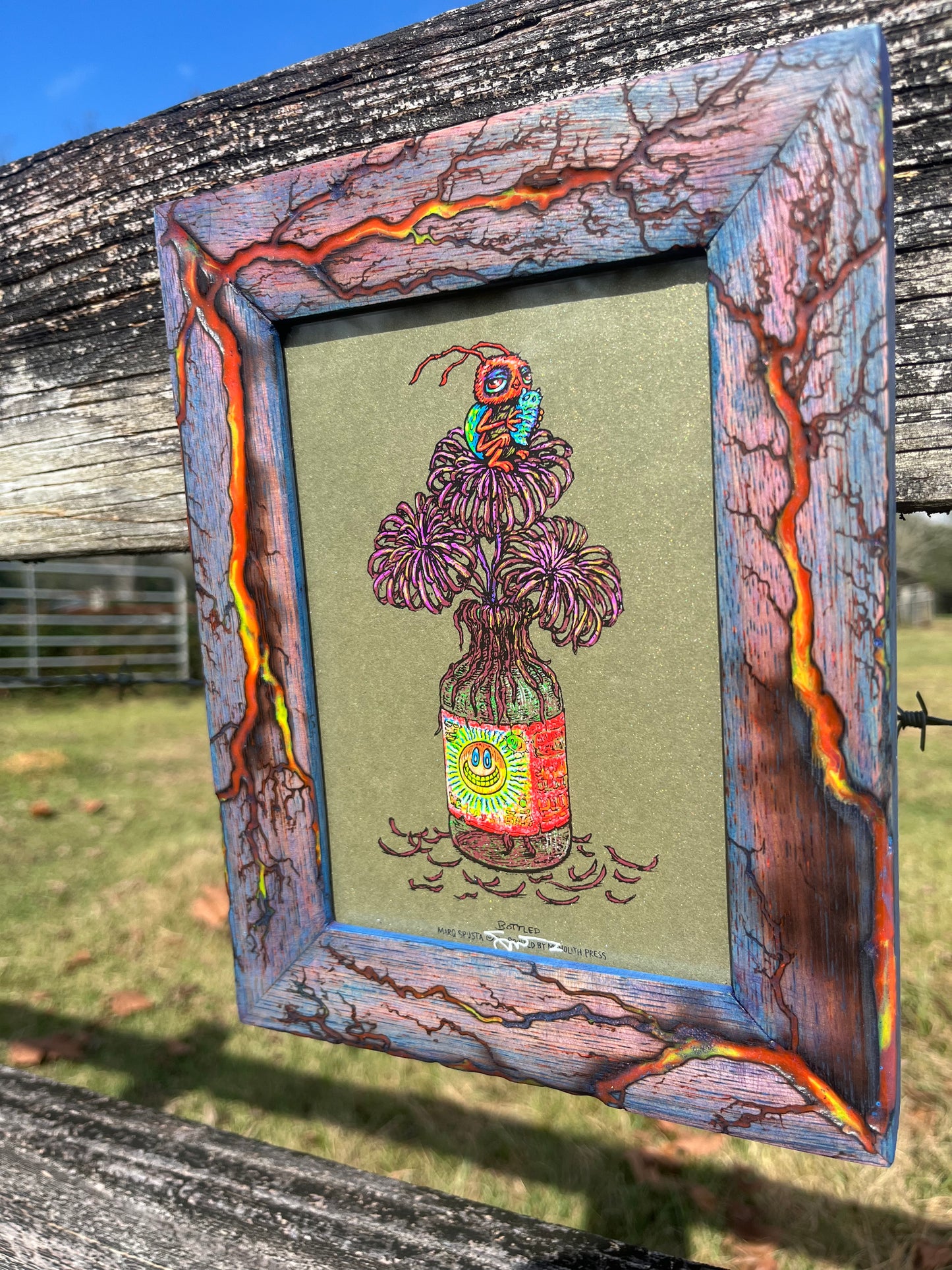 Blazin’ Spusta 5x7White Limba Frame