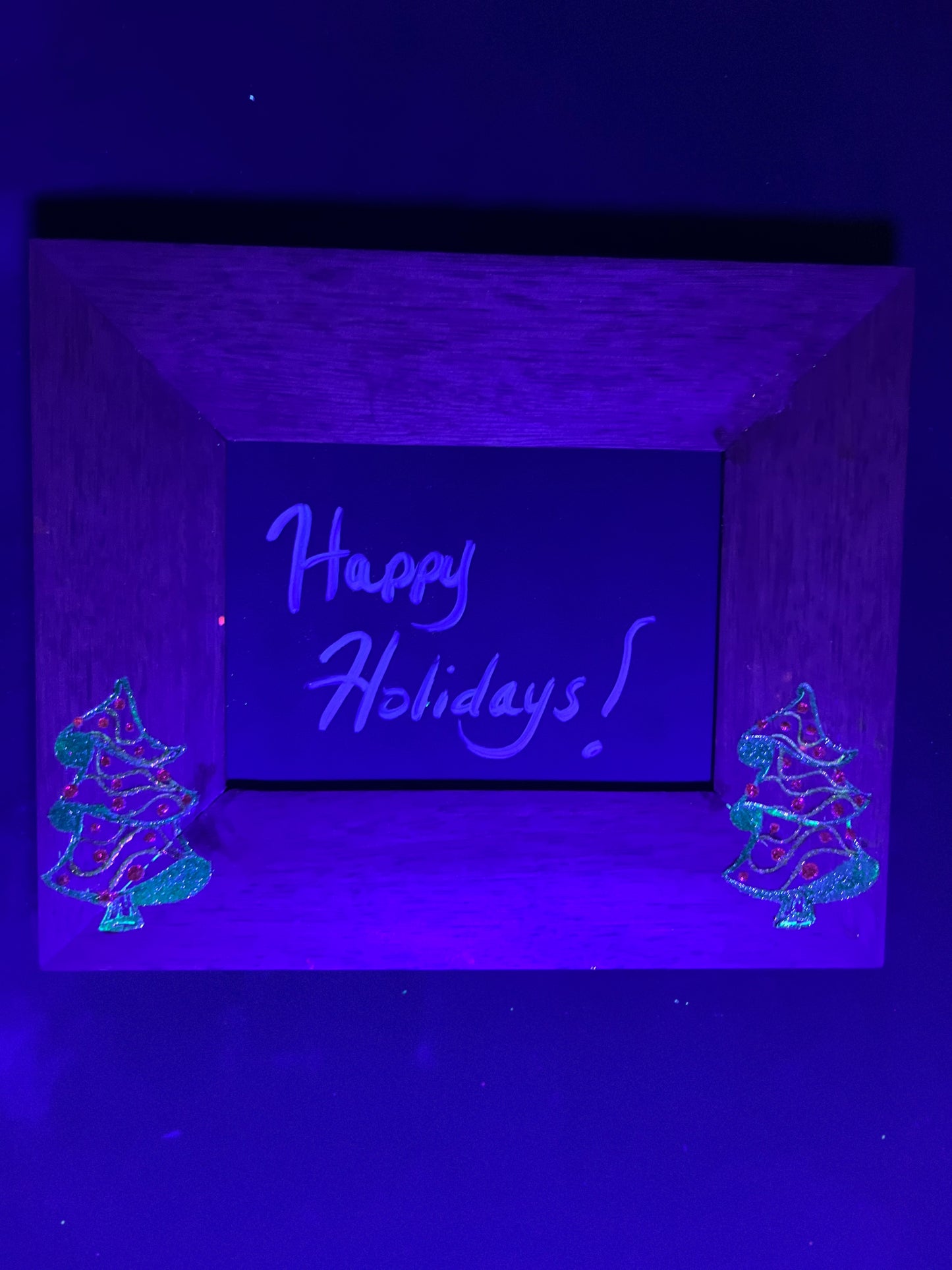 5x7 Sparkling Trees Frame