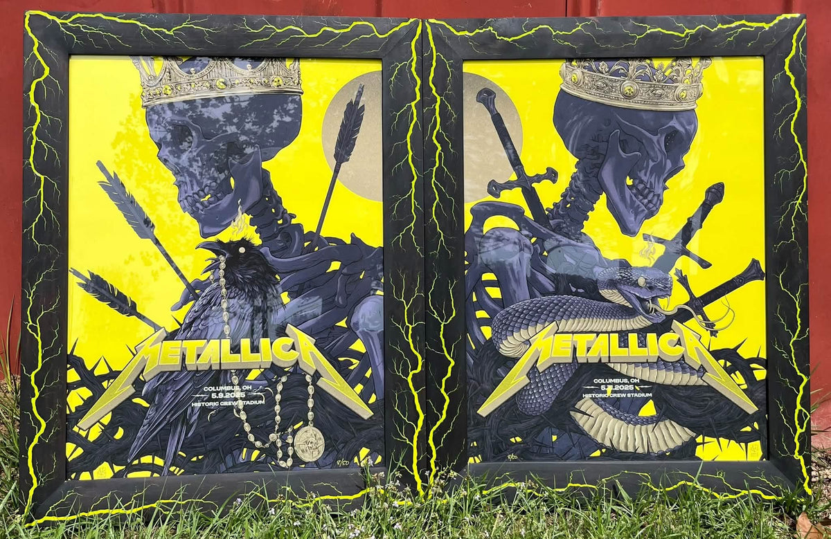 Metallica Double Frame-Up