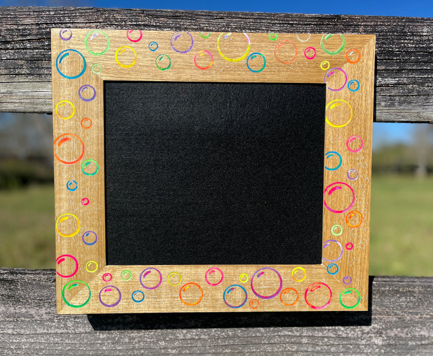 Bubbles! 9x11 Pinboard(Art& Design by Jessie Rules)