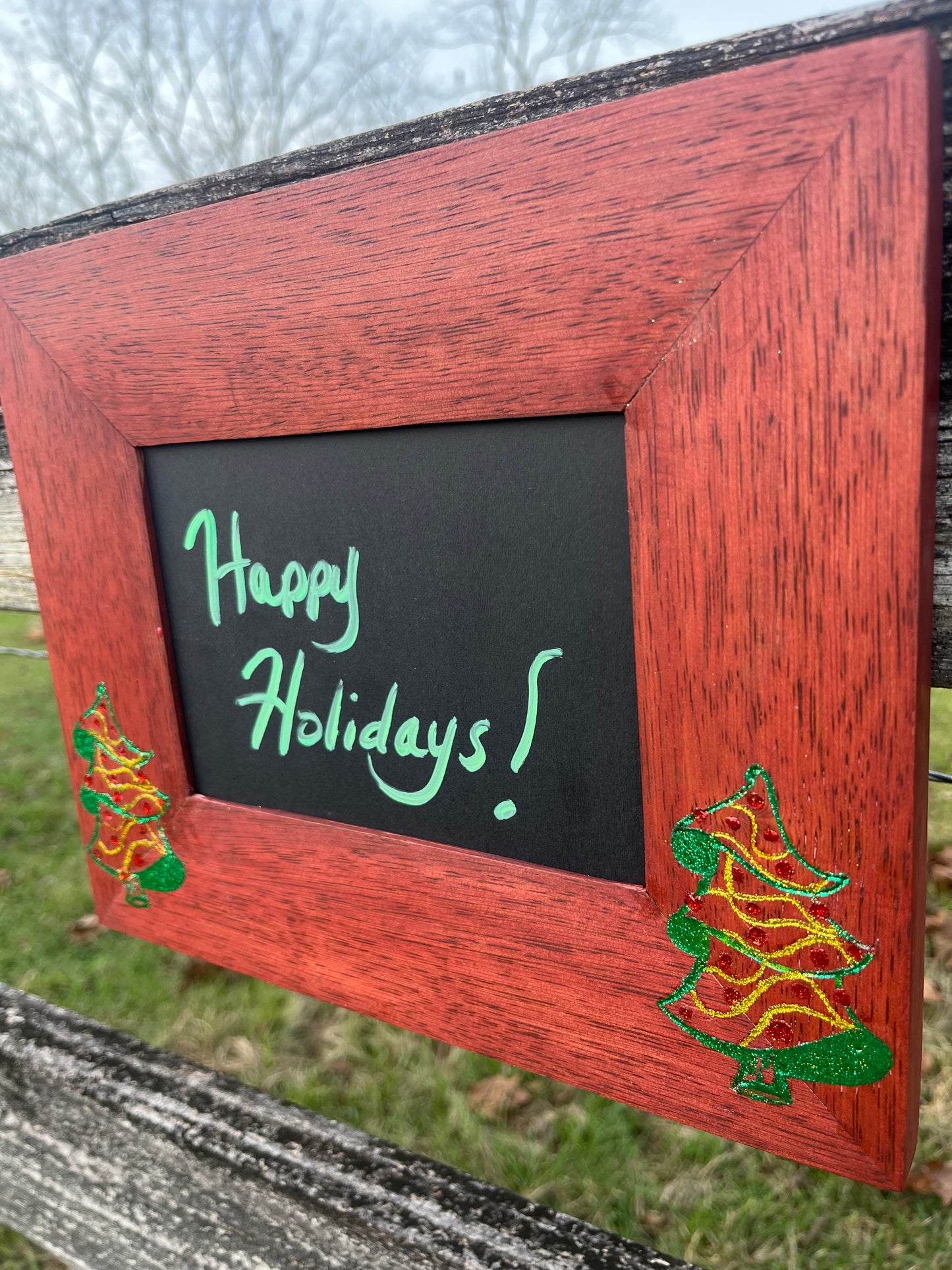 5x7 Sparkling Trees Frame