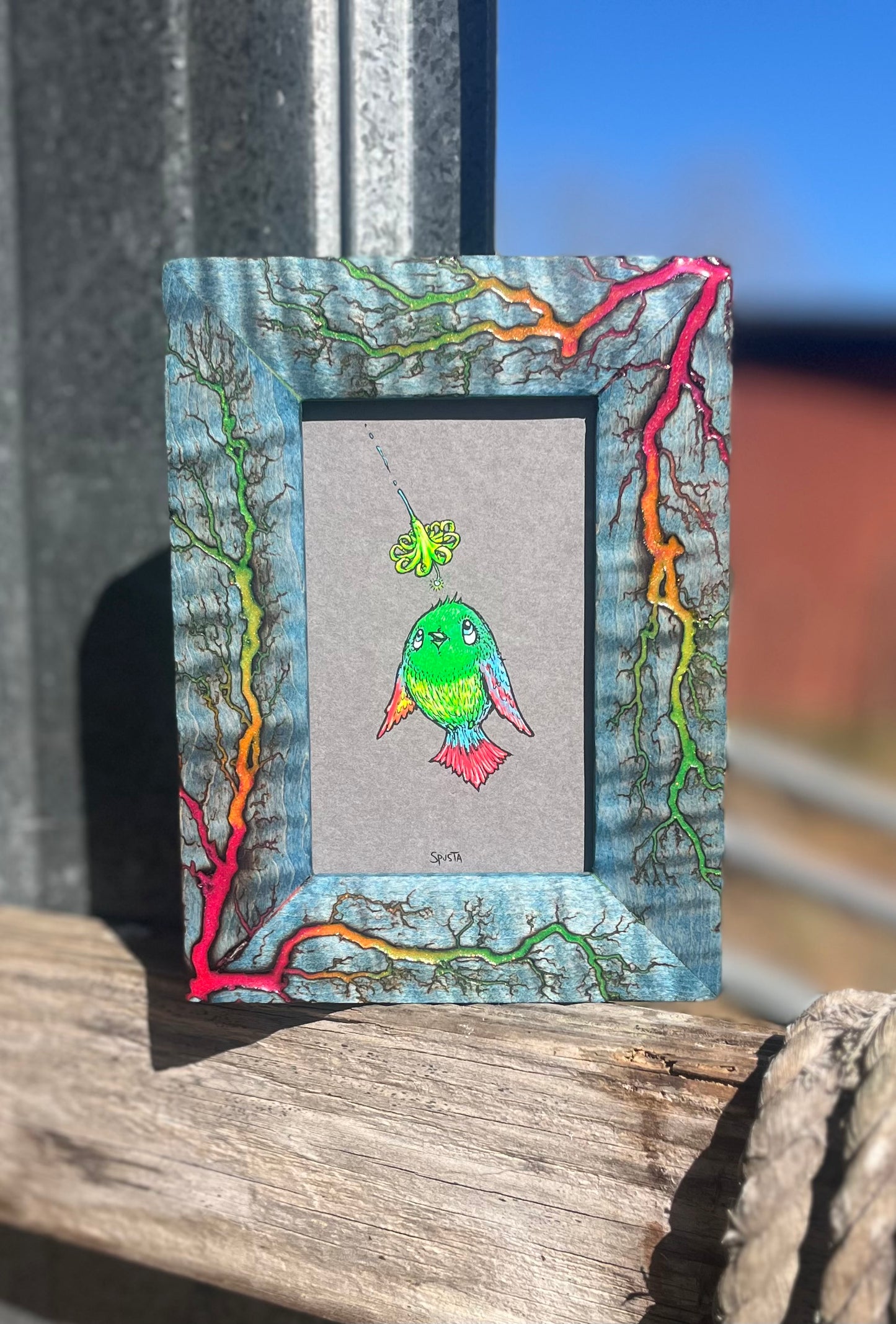 Blazin’ Spusta Frame-Up(4x5)