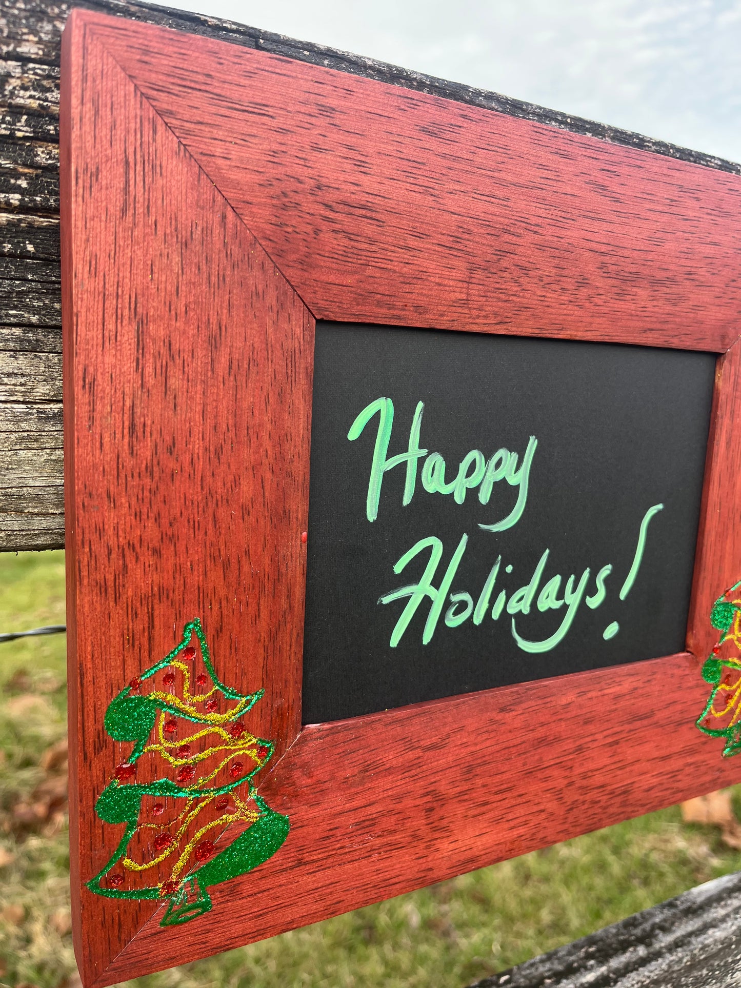 5x7 Sparkling Trees Frame