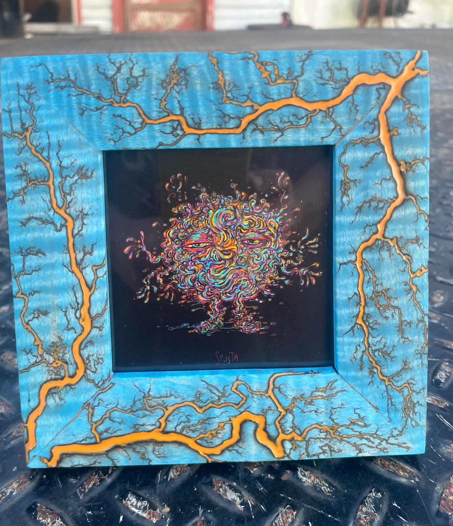 4x4 Custom Maple Frame(we will contact you for color choices)