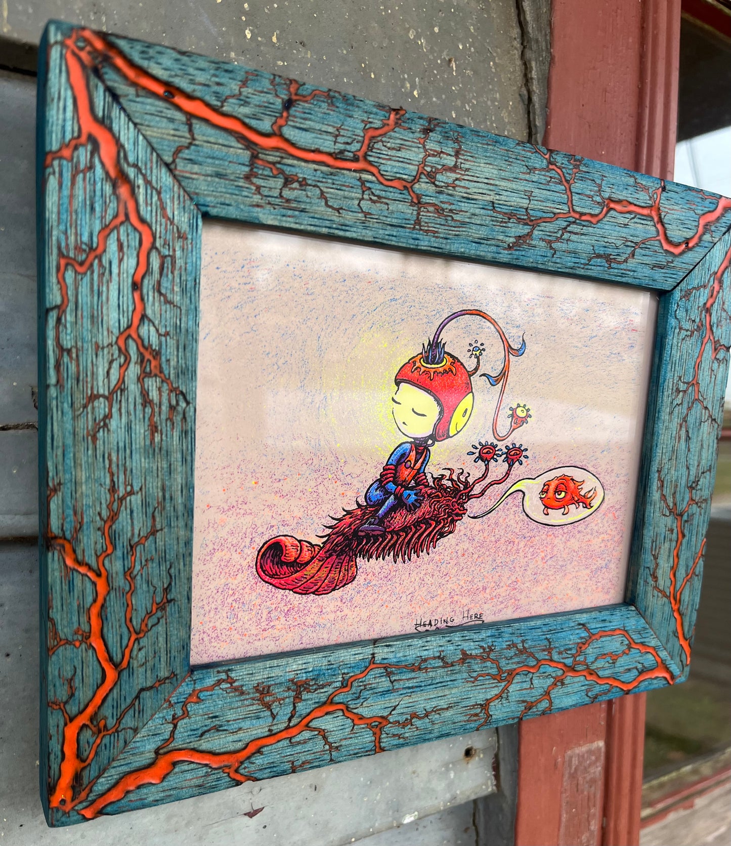 5x7 Heading Here Frame-up