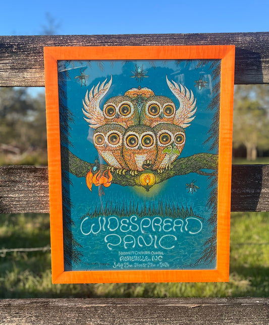 18x24 Slim Stained Curly Maple(unburnt)