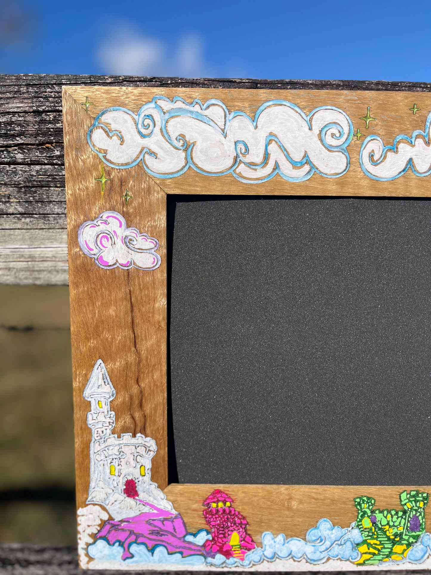 SandCastles 8x12 Pinboard(Art & Design by Jessie Rules)