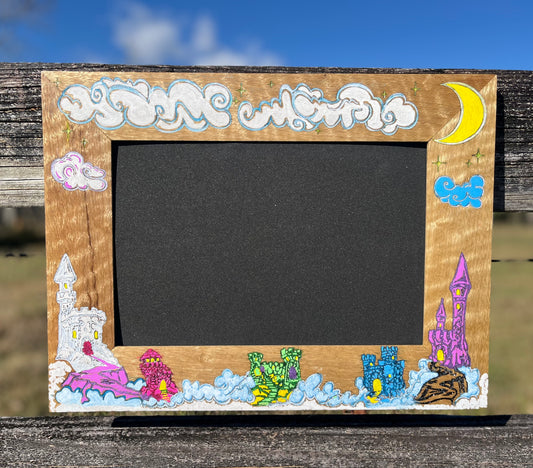 SandCastles 8x12 Pinboard(Art & Design by Jessie Rules)