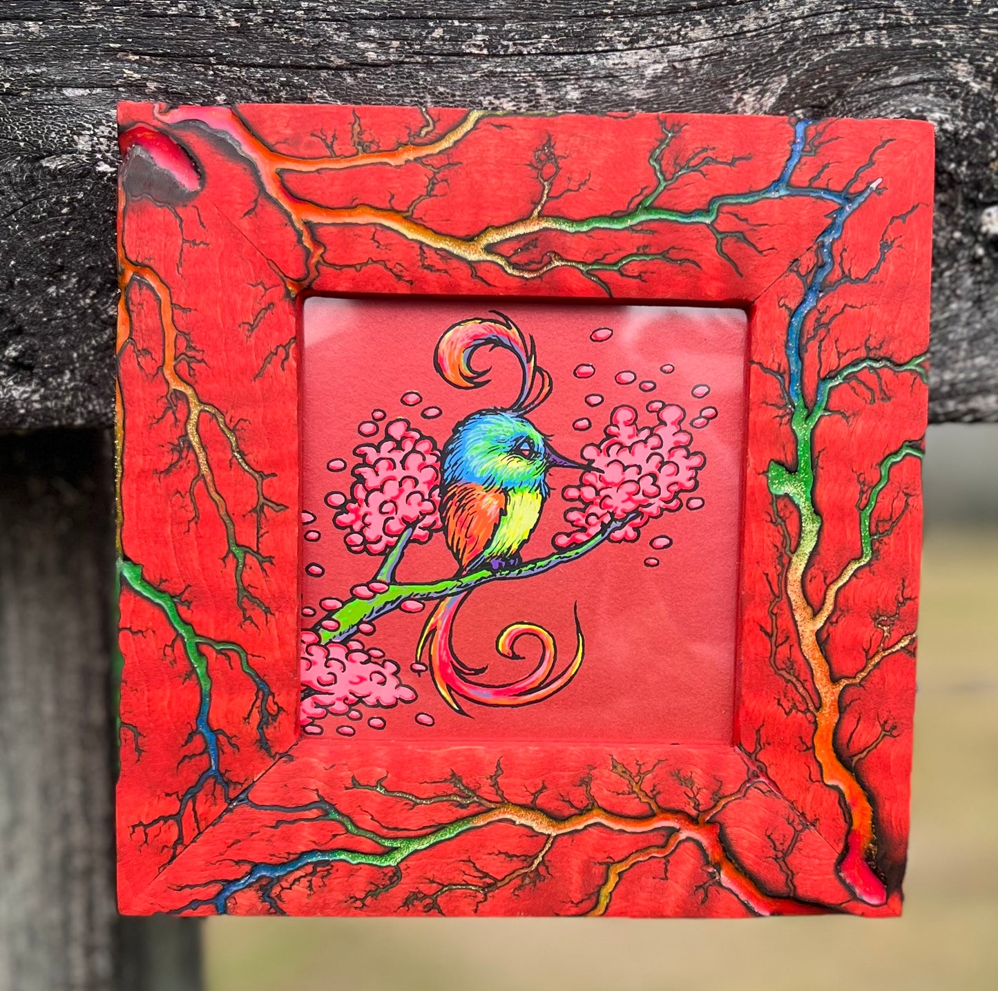 4x4 Custom Maple Frame(we will contact you for color choices)