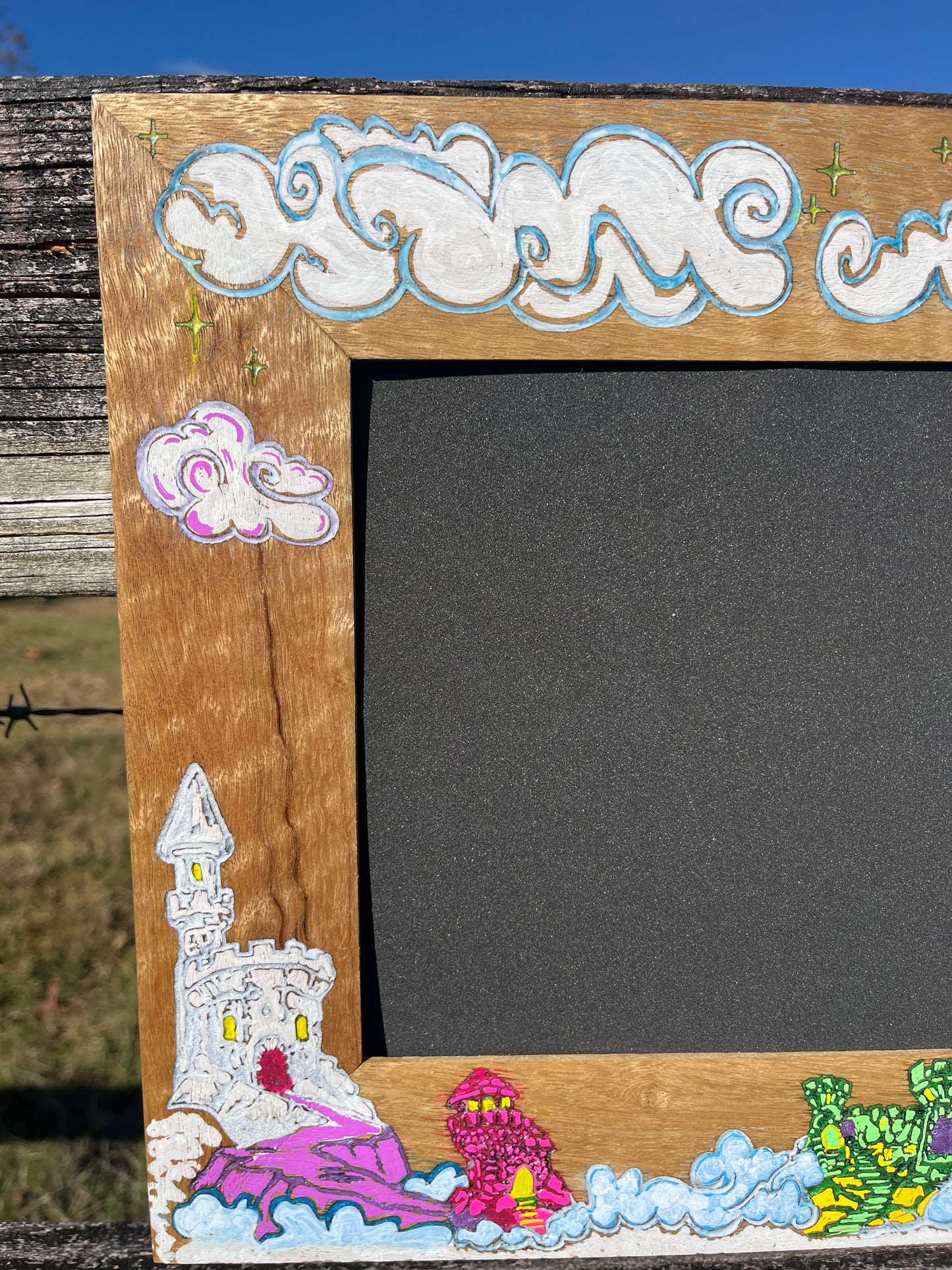 SandCastles 8x12 Pinboard(Art & Design by Jessie Rules)