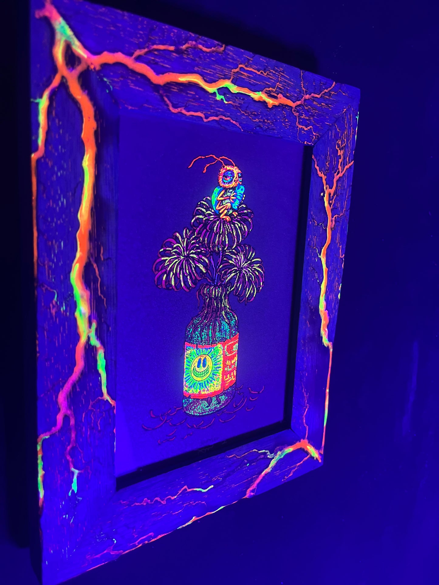 Blazin’ Spusta 5x7White Limba Frame