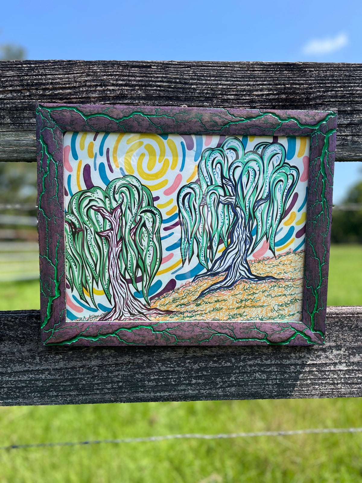 Blazin’ Rules Willow Trees 11x14