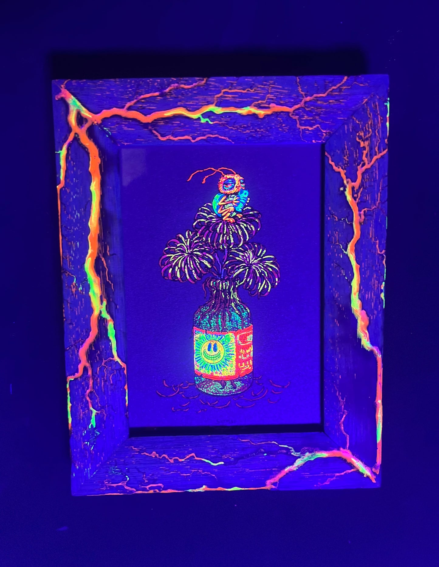 Blazin’ Spusta 5x7White Limba Frame