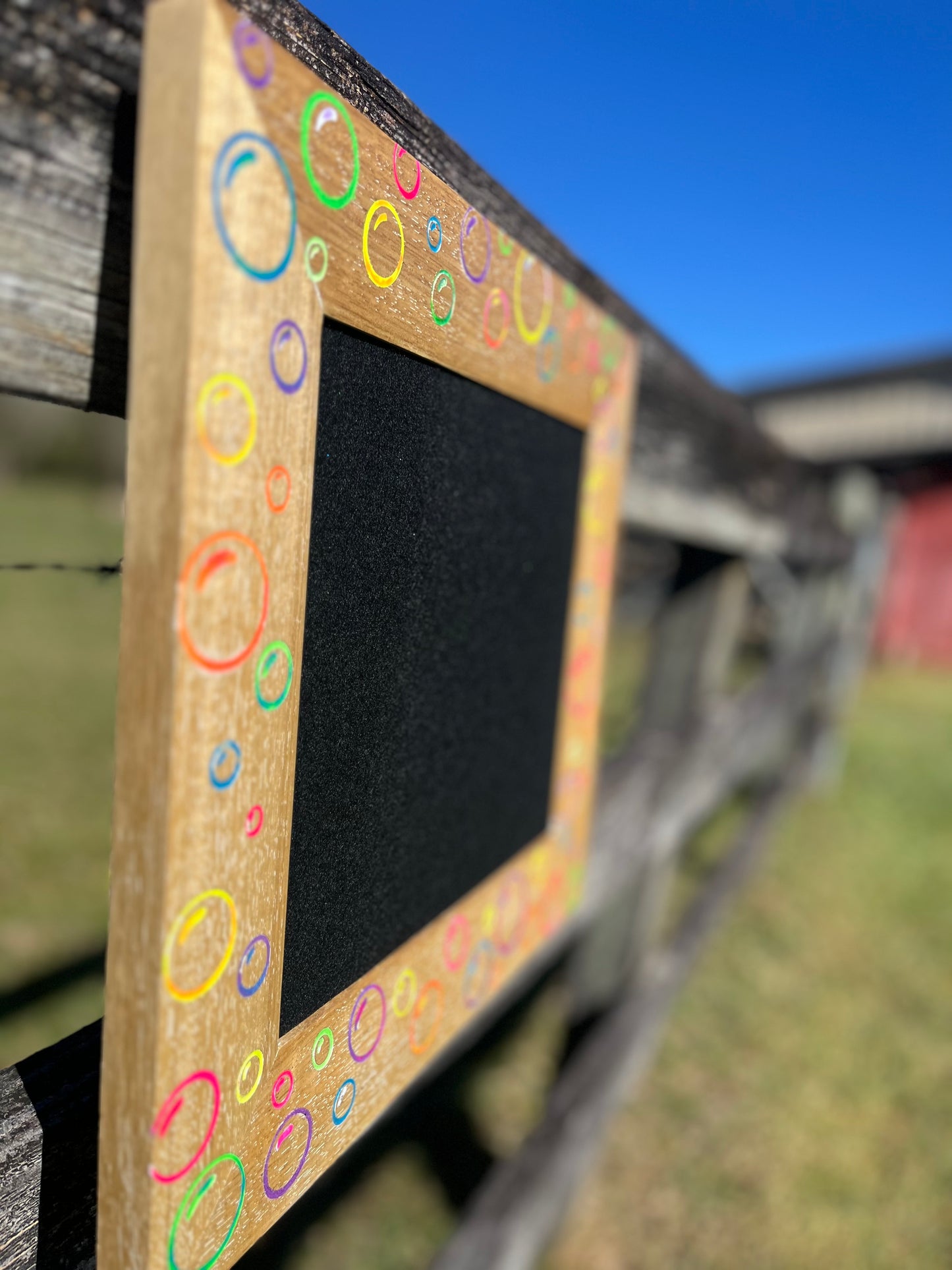 Bubbles! 9x11 Pinboard(Art& Design by Jessie Rules)