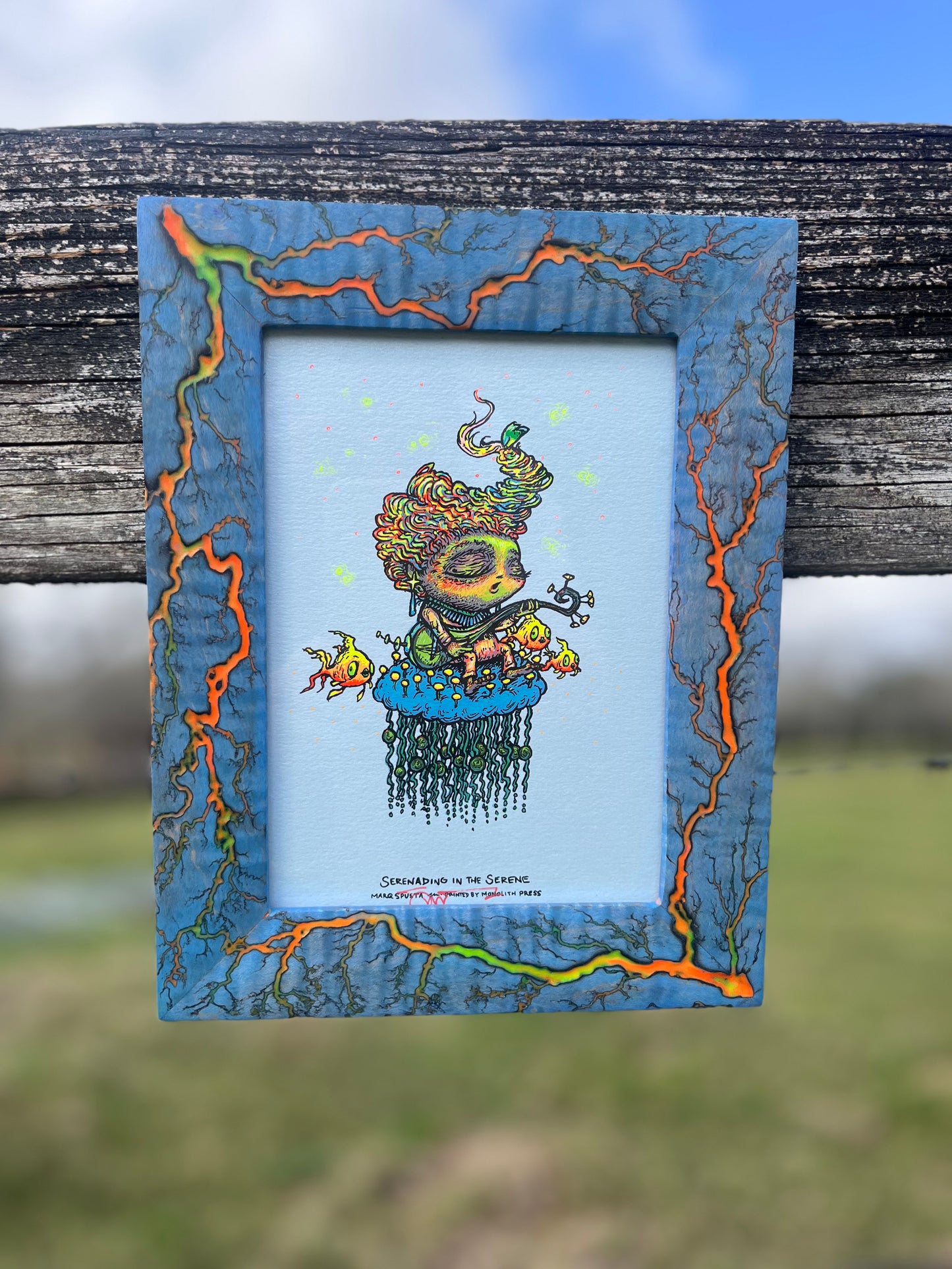5x7 Custom Maple Frame(we will contact you for color choices)