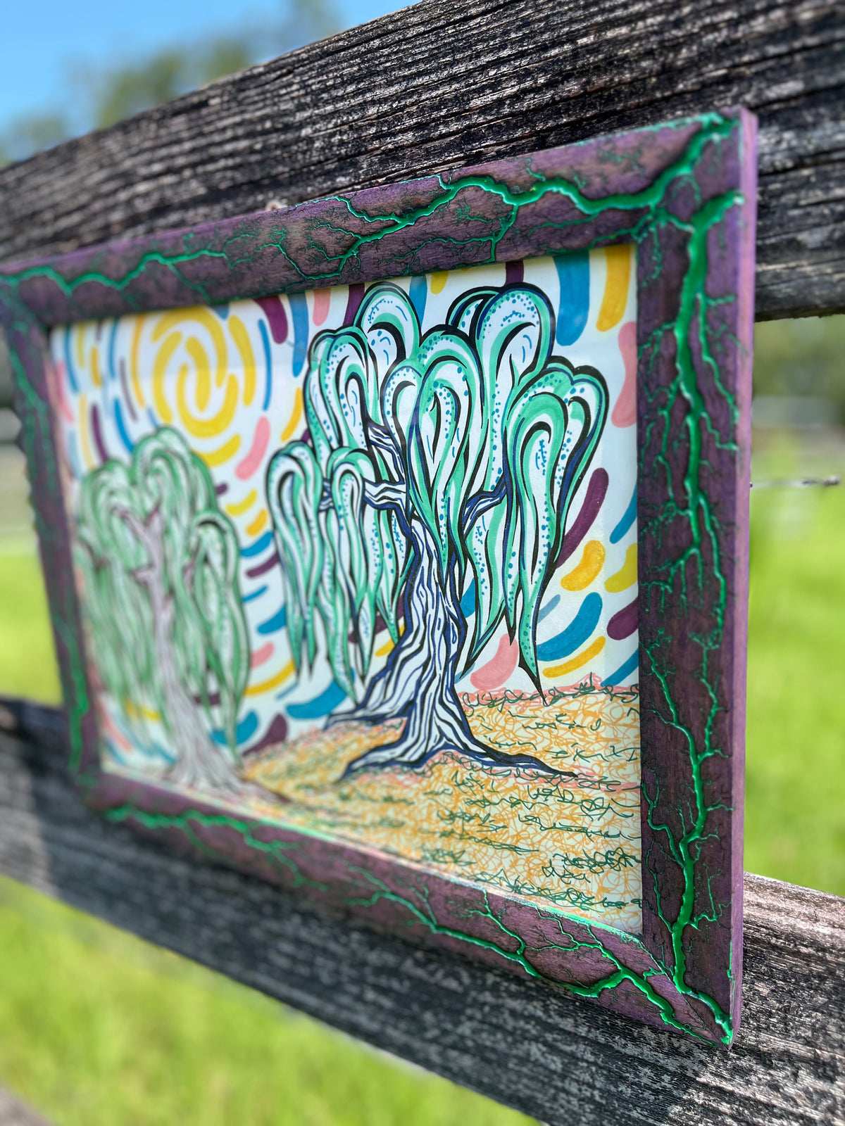 Blazin’ Rules Willow Trees 11x14