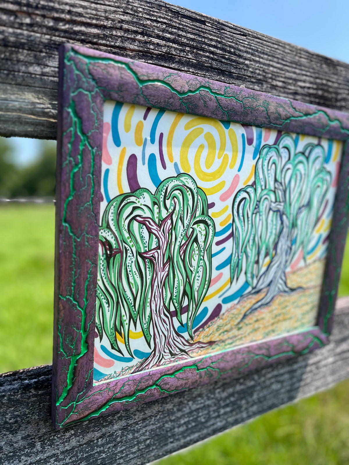 Blazin’ Rules Willow Trees 11x14