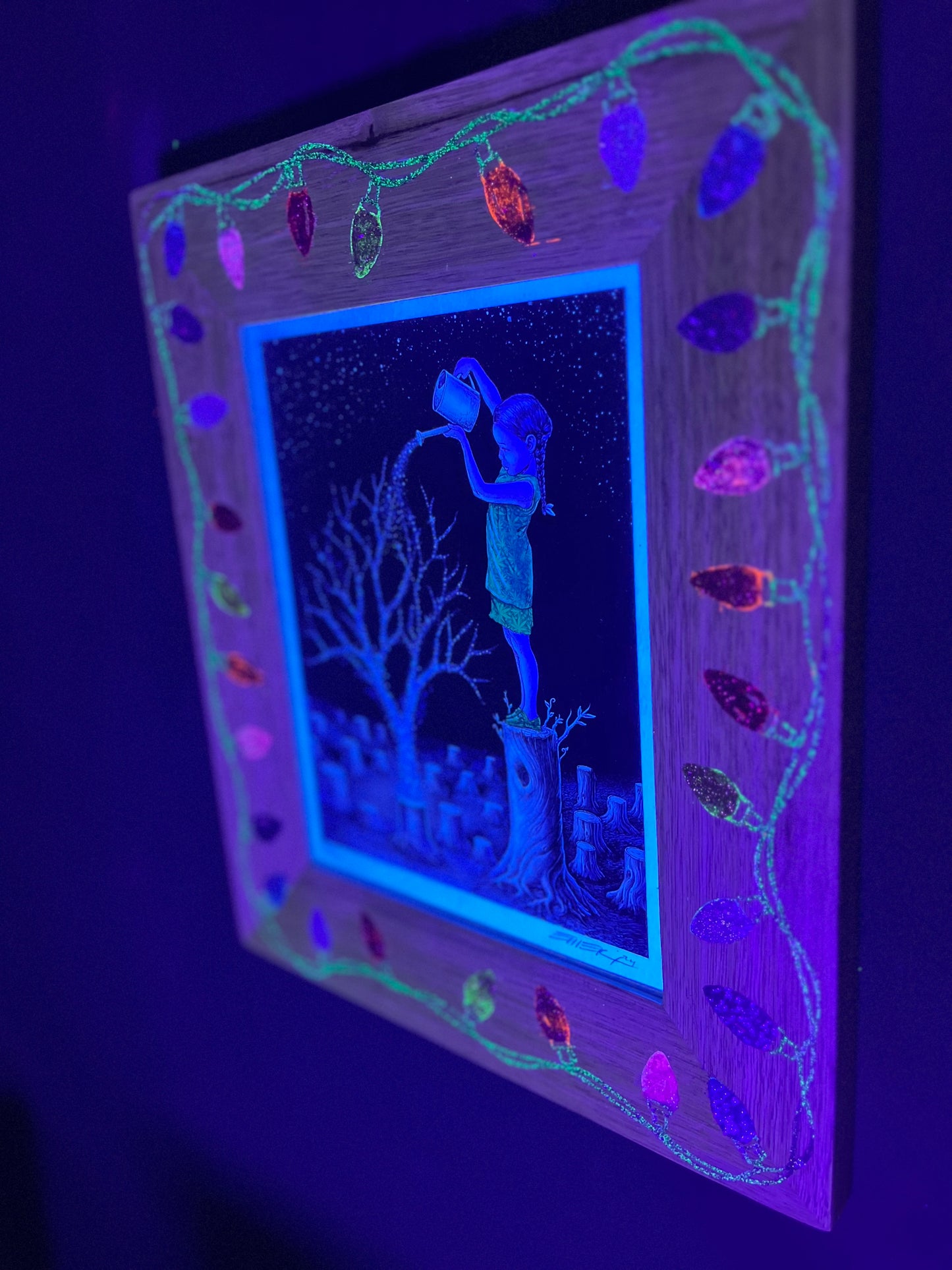 8x10 Sparkling Lights Frame
