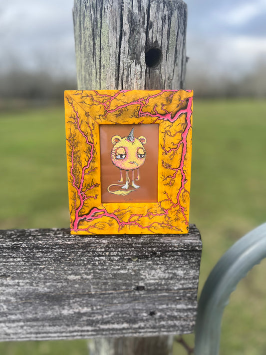 3x4 Custom Maple Frame( we will contact you for color choices)