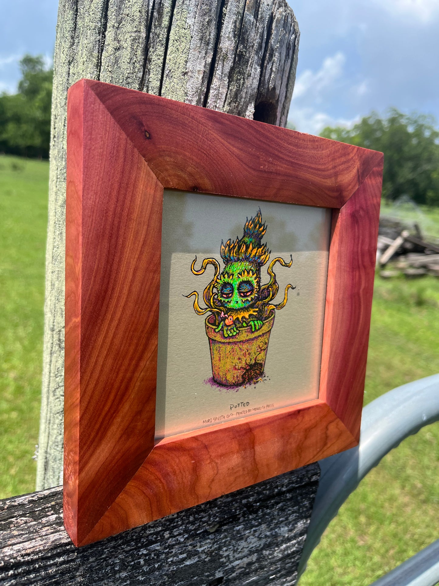 5x5 Blazin’ Spusta Frame-Up