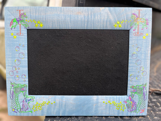 Carousel of Magic 8x12 Pinboard(Art &Design by Jessie Rules)