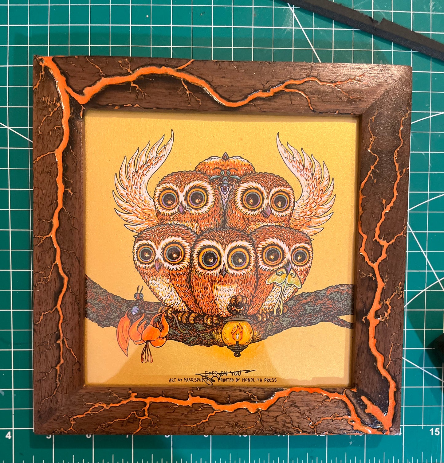 7x7 Slim Walnut Frame(we will contact you for color choice)
