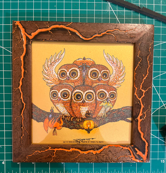 7x7 Slim Walnut Frame(we will contact you for color choice)