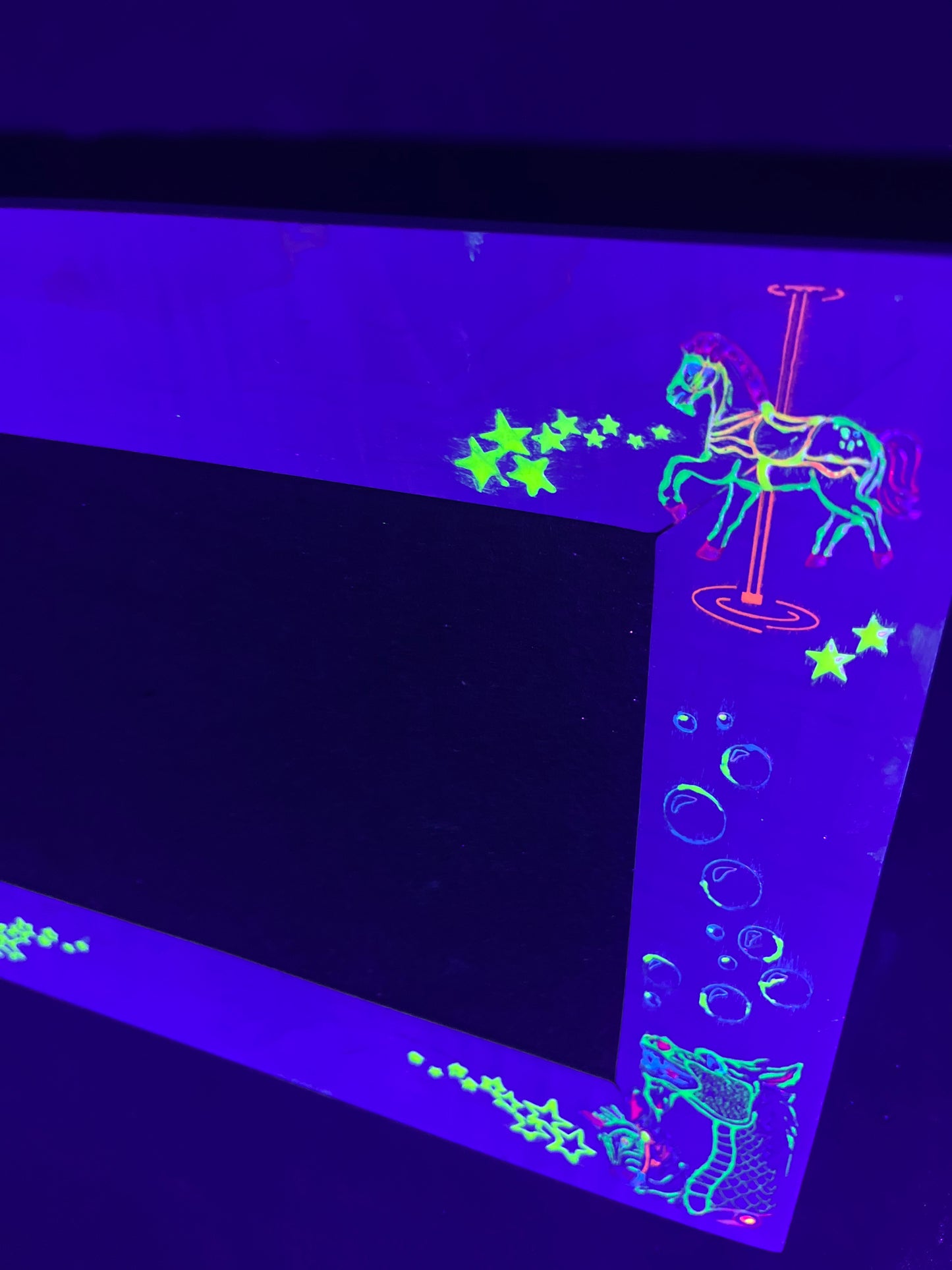 “Carnival of Dragons” 8x12 Pinboard