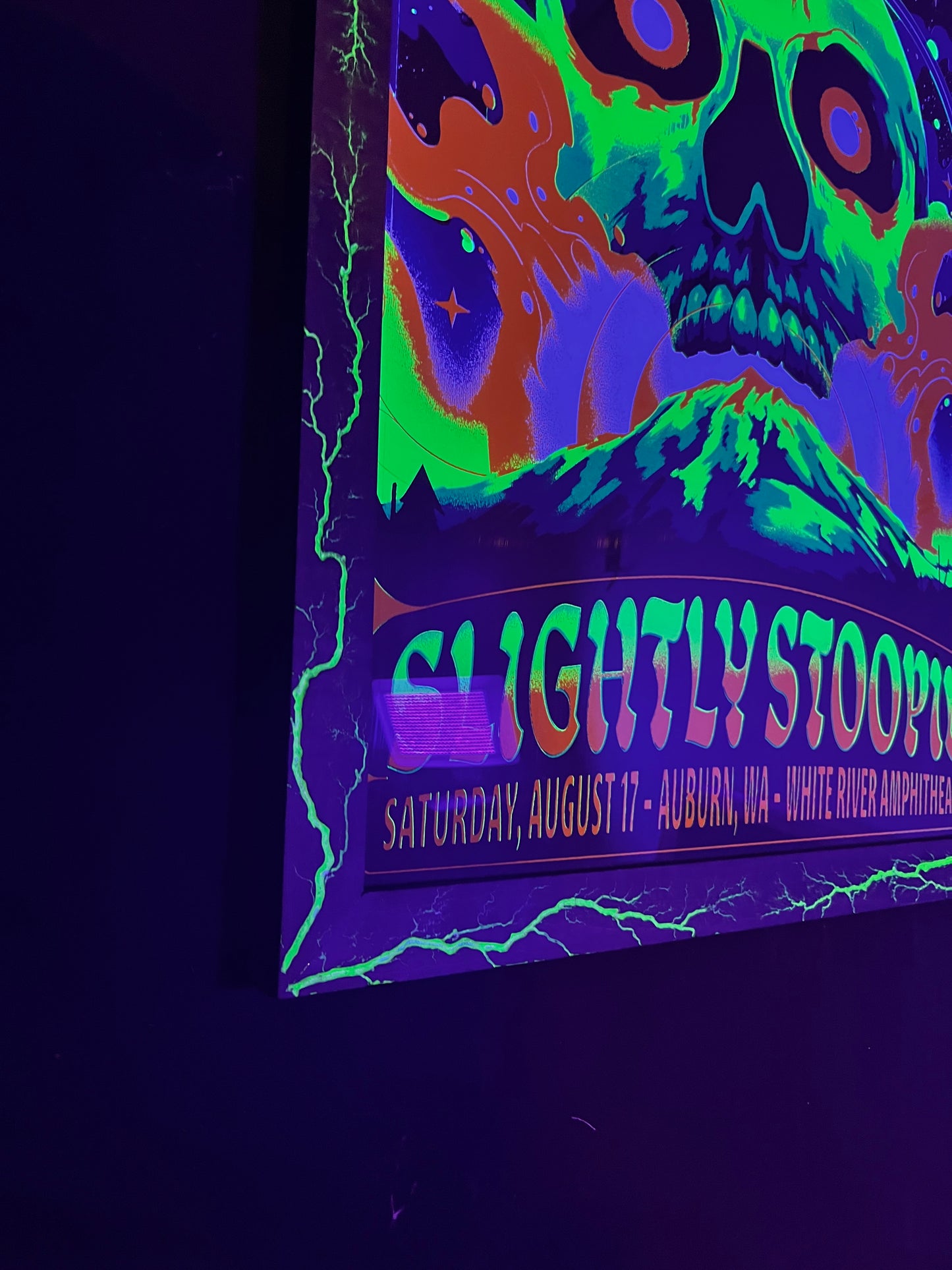 Custom slim curly maple 18x24