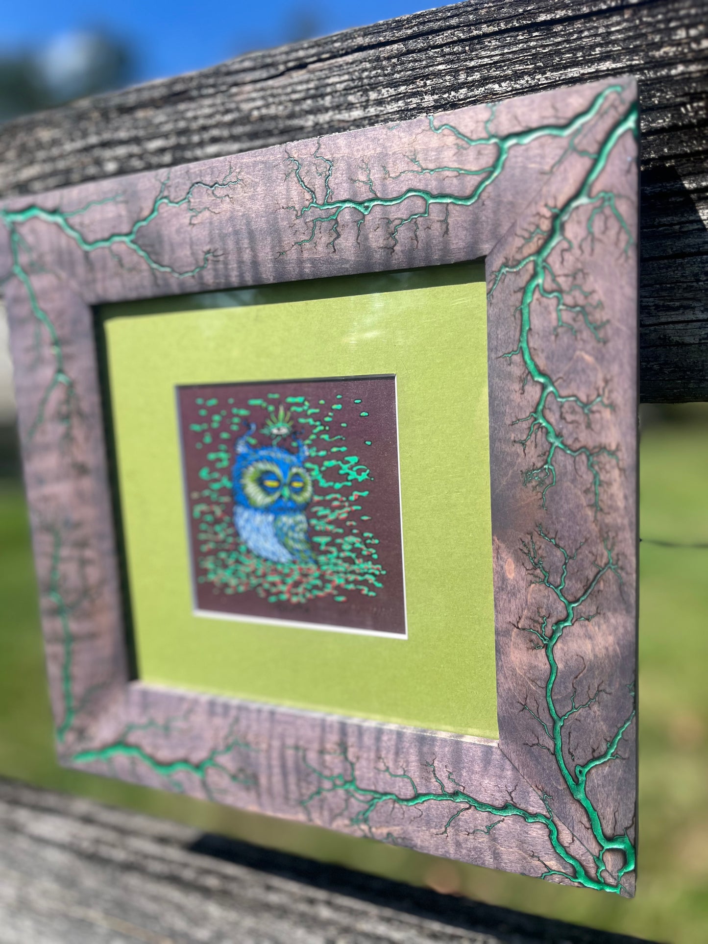 Spusta owl Frame-Up