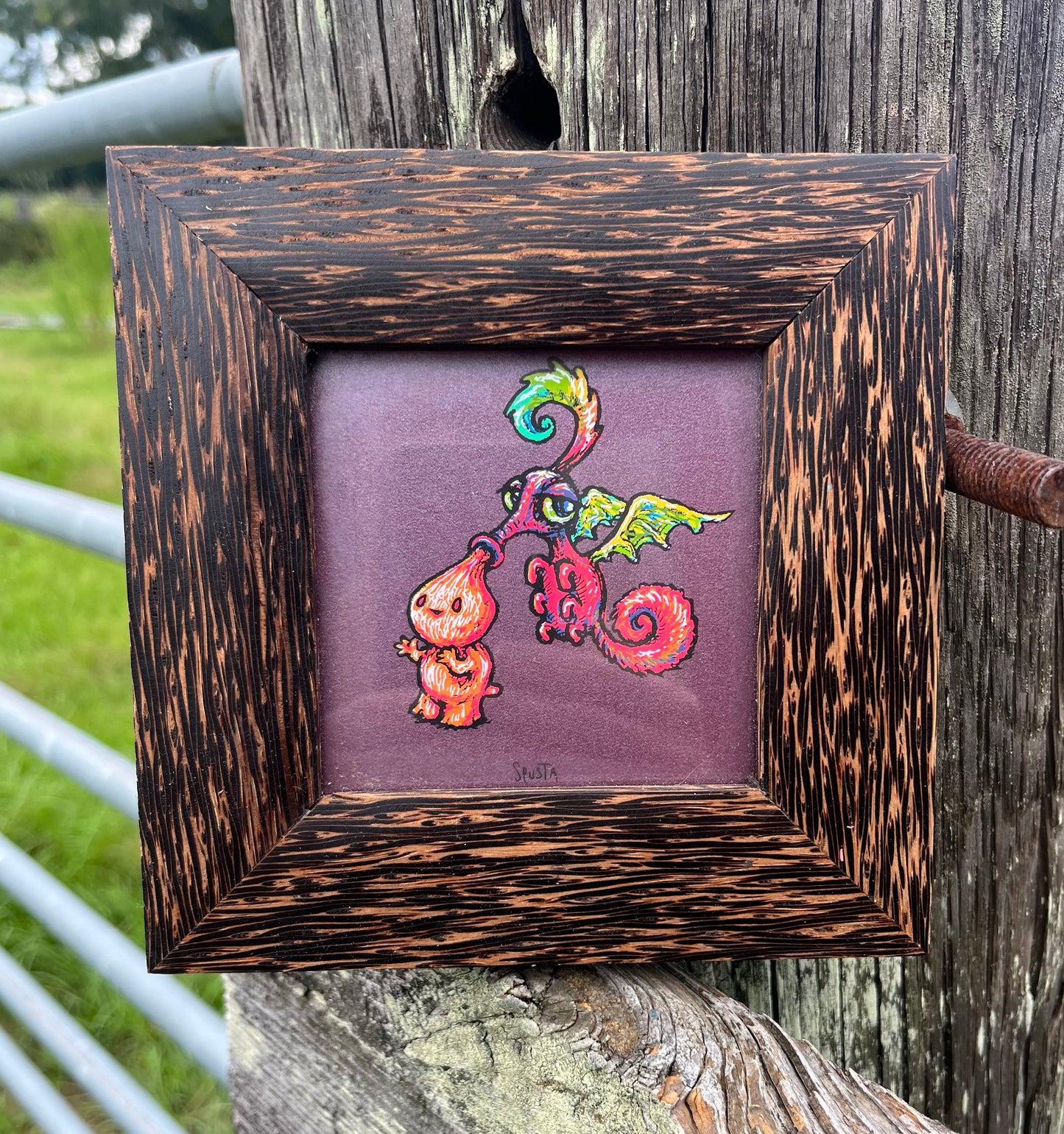 4x4 Blazin’ Black Palm FRAME ONLY