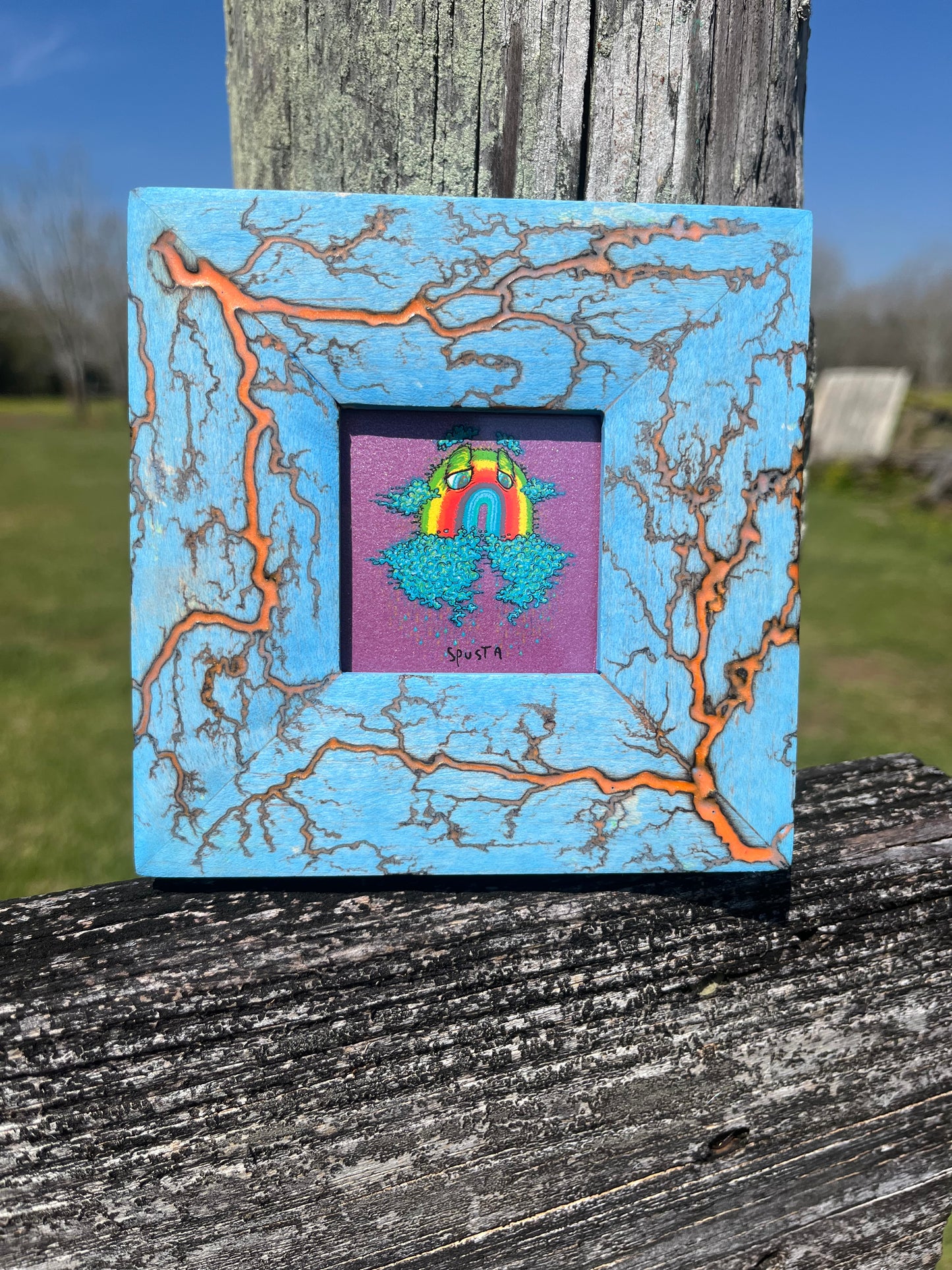 2x2 Custom Maple Frame(we will contact you for color choices)