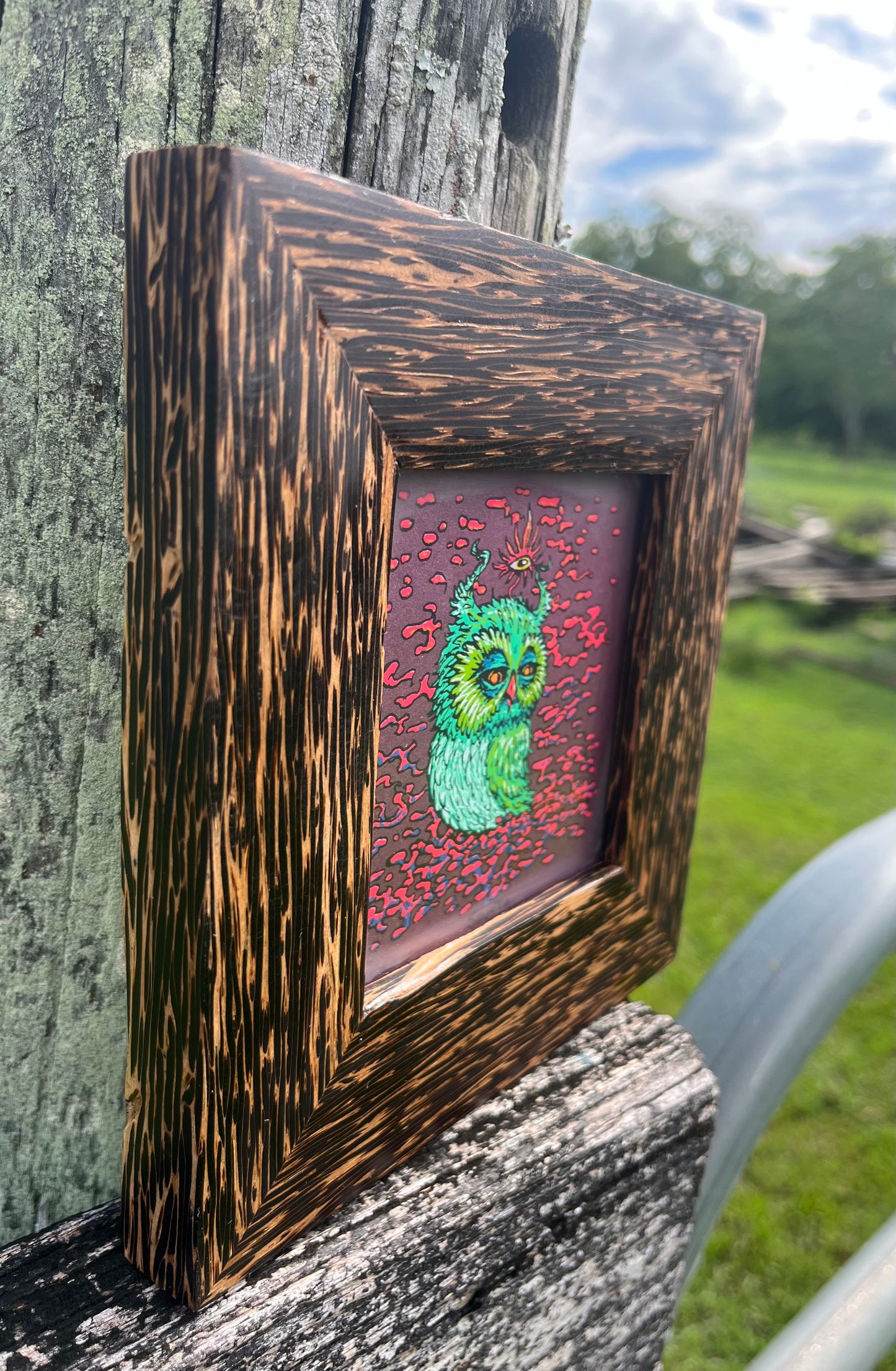 4x4 Black Palm Frame Only
