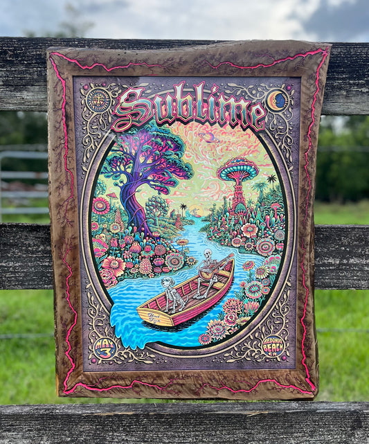 18x24 Blazin’ Live Edge Frame Only