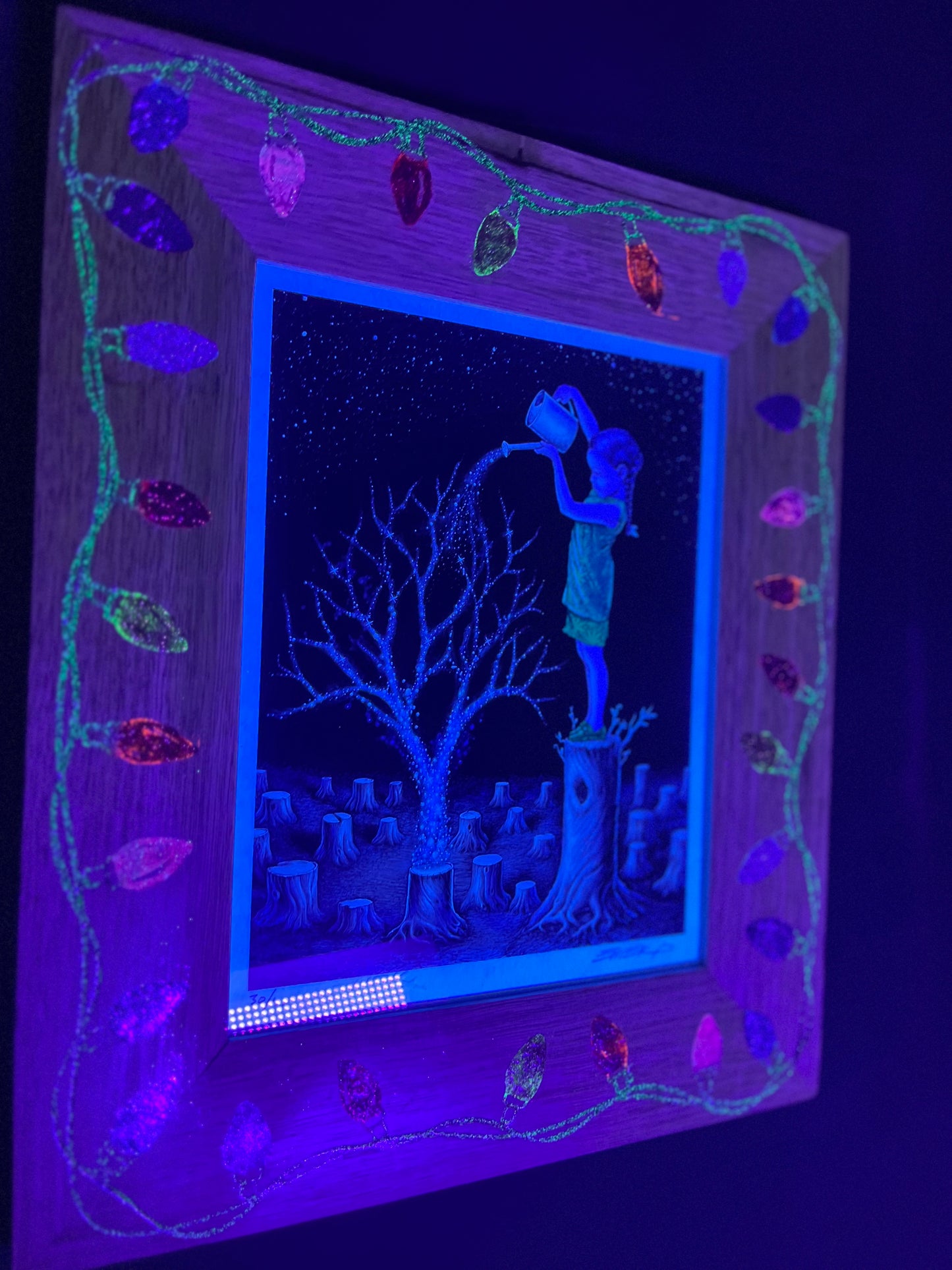 8x10 Sparkling Lights Frame