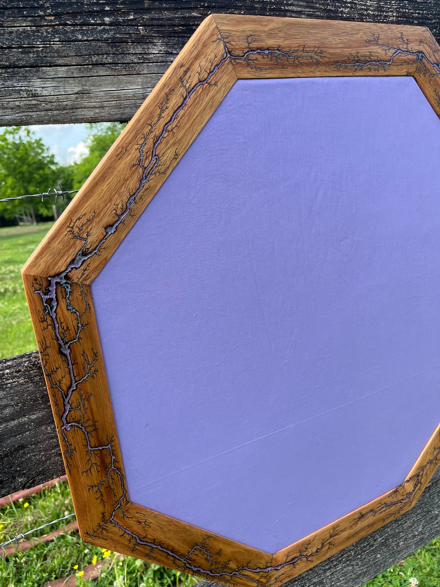 24” Lavender CanaryWood Pinboard