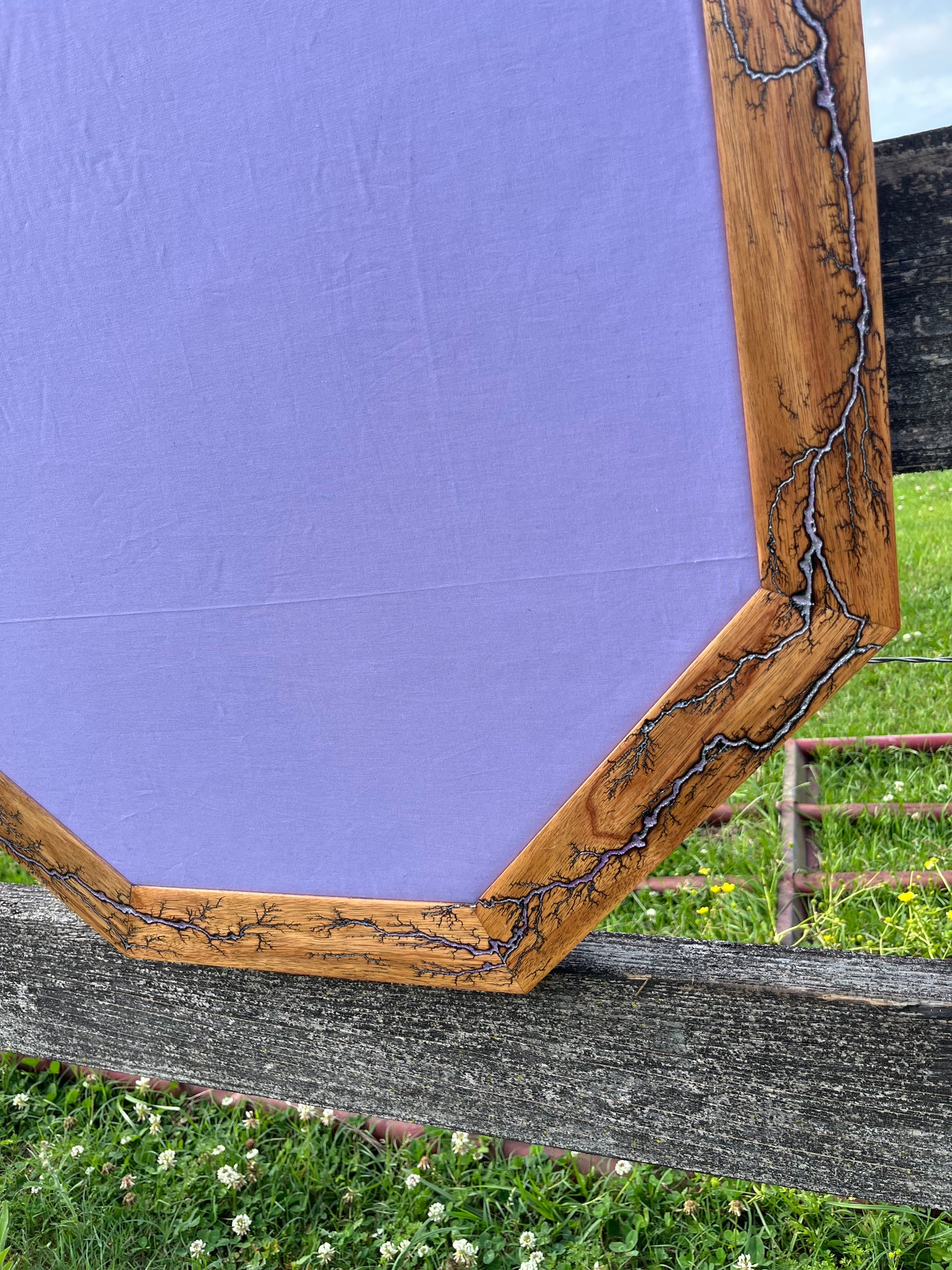 24” Lavender CanaryWood Pinboard