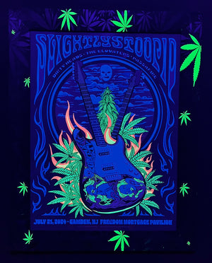 Blazin' Frames concert poster support image