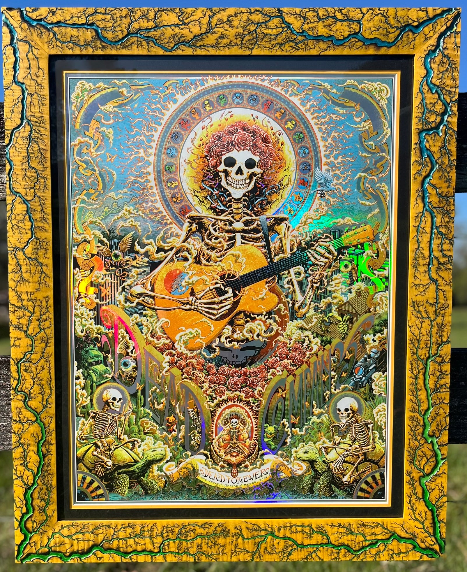 Blazin' Frames completed frame lead image