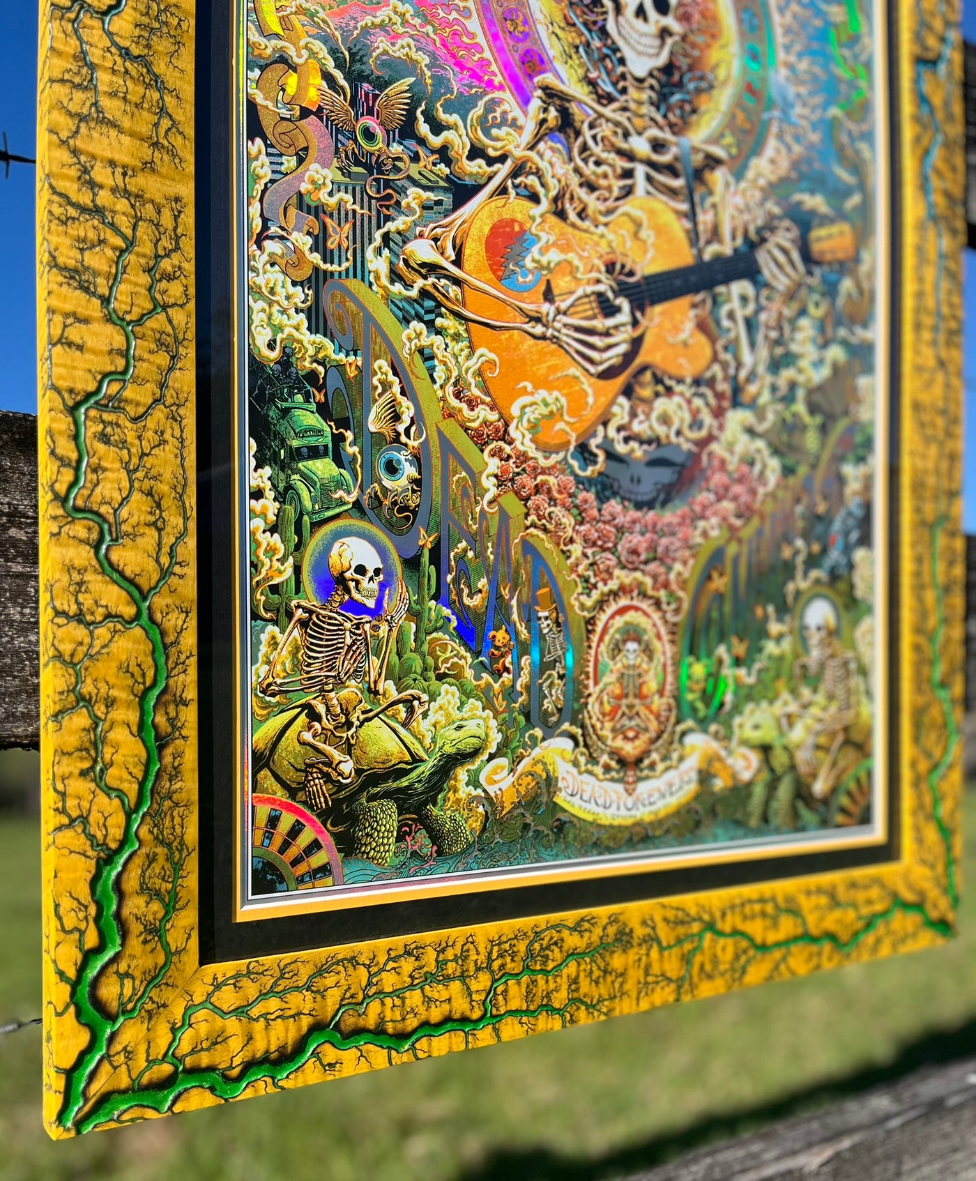 Blazin' Frames blacklight support image