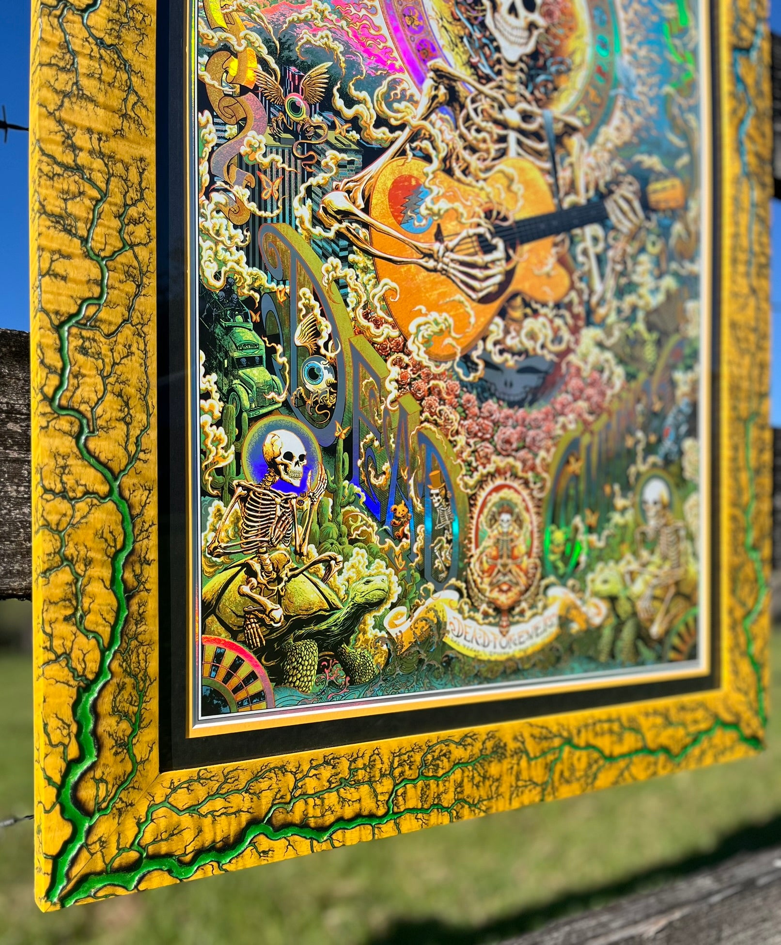 Blazin' Frames blacklight support image